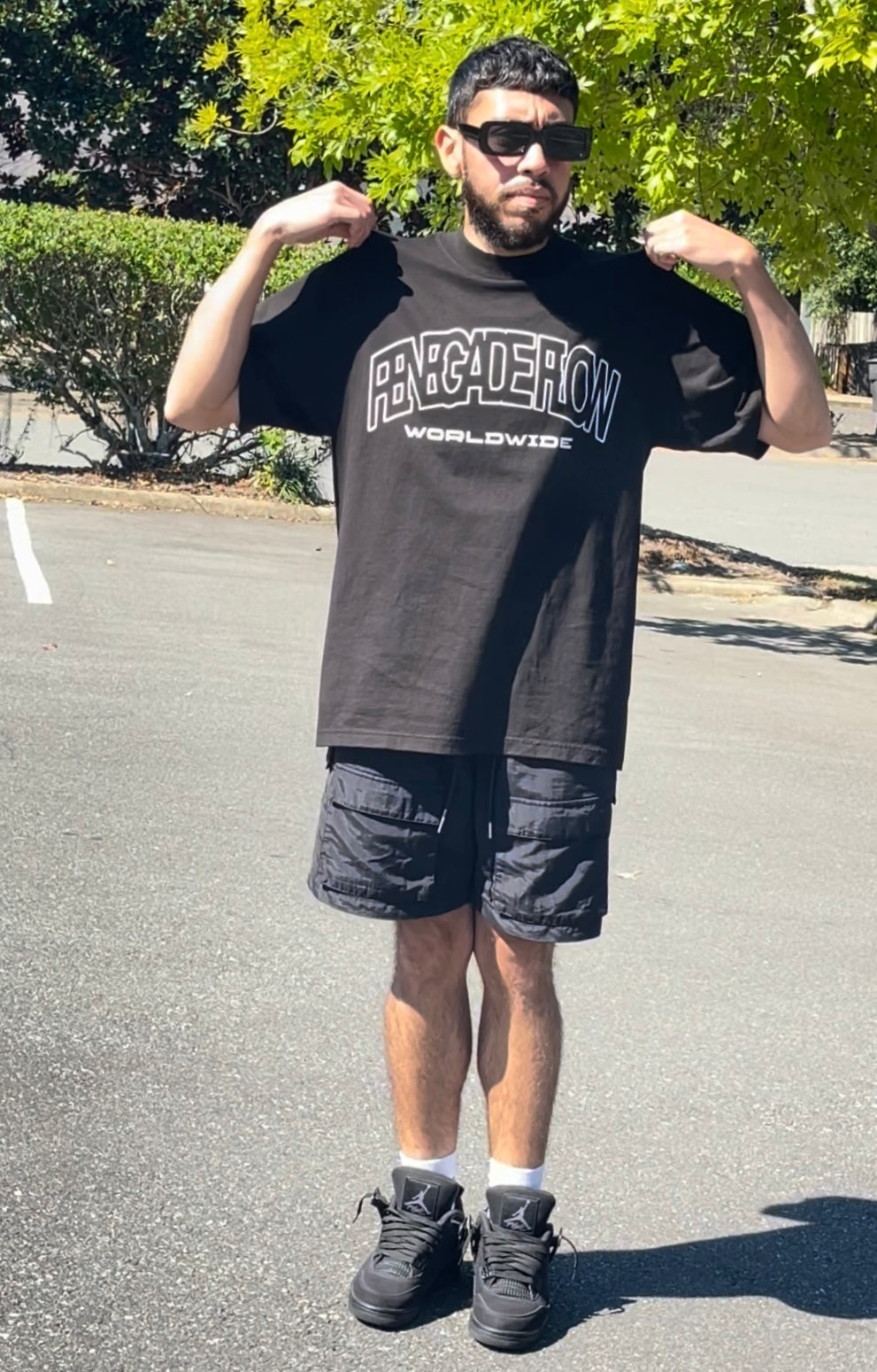 "RENEGADE WORLDWIDE" TEE