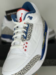 AJ3 RETRO "TRUE BLUE" (2016 RELEASE) (SIZE 10)
