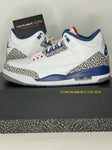 AJ3 RETRO "TRUE BLUE" (2016 RELEASE) (SIZE 10)